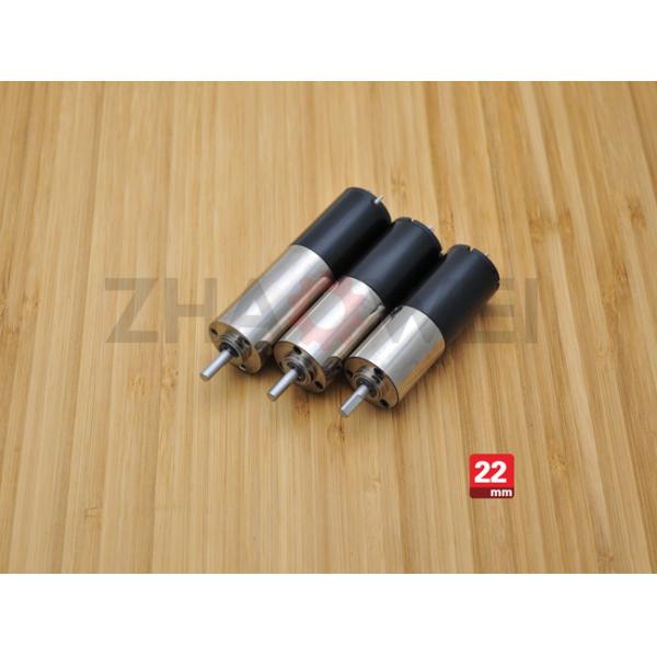 24V High Efficiency Micro Worm Gear / Home Automation Miniature DC Motor 3 Speed Stage