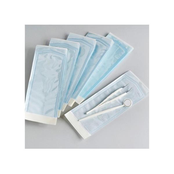 Prefolded Edge Medical Sterilization Pouches , Self Seal Sterilization Pouches