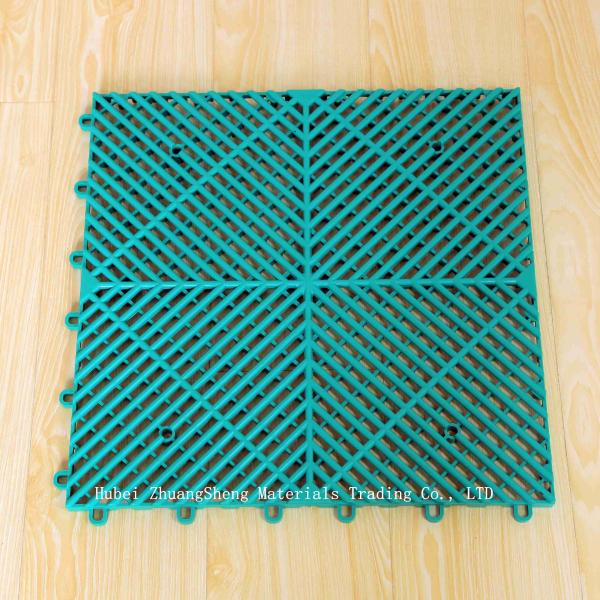 Ultrathin Type Plastic Permeable Floor / Outdoor Non Slip Plastic Flooring By Plastic Injection Molding