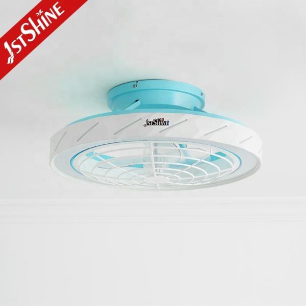 Com controle remoto, ventilador de teto LED 20 flush montado com baixo ruído e 2- de 1stshine