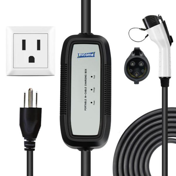 CCS Type 1 And Type 2 Ev Chargers 16a 32A AC 80-265V Level 1 2 1/2 SAE J1722 IEC 62196