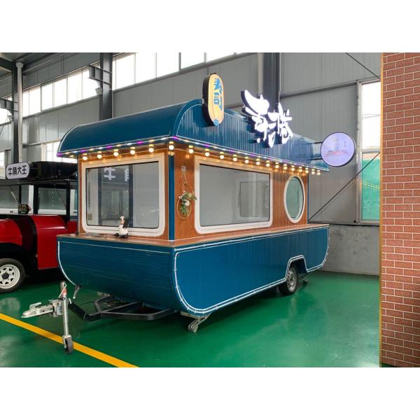 Directly Sell Mobile Catering Food Kiosk Fast Food Trailer with Stainless Steel