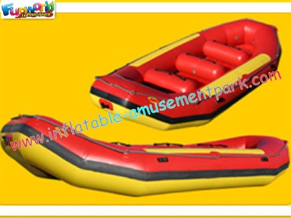 Uso inflável dos brinquedos do barco do caiaque de encerado pequeno do PVC de 0.9MM no rio, lago para a pesca