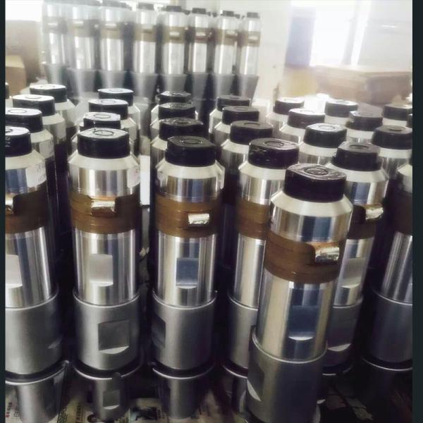 15KHz 4200W Ultrasonic Plastic Welding Transducer For Deerskin Air Cotton Mask