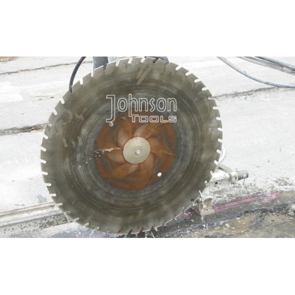 OD1200mm Long Cutting Life Diamond Wall Saw Blades For Cutting Highways Fence / Bridge