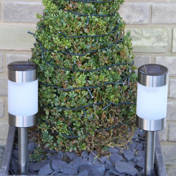 Lumières actionnées solaires de courrier pour la valeur élevée superbe du diam