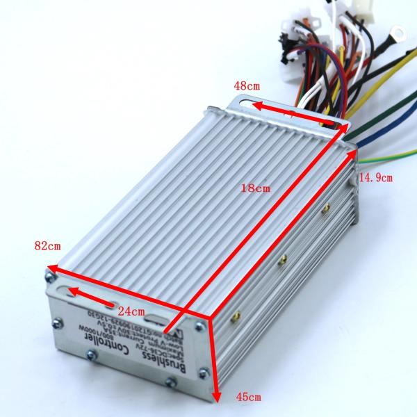 36V 800W 48V 1200W 35 Amp Electric Motorcycle Speed Controller