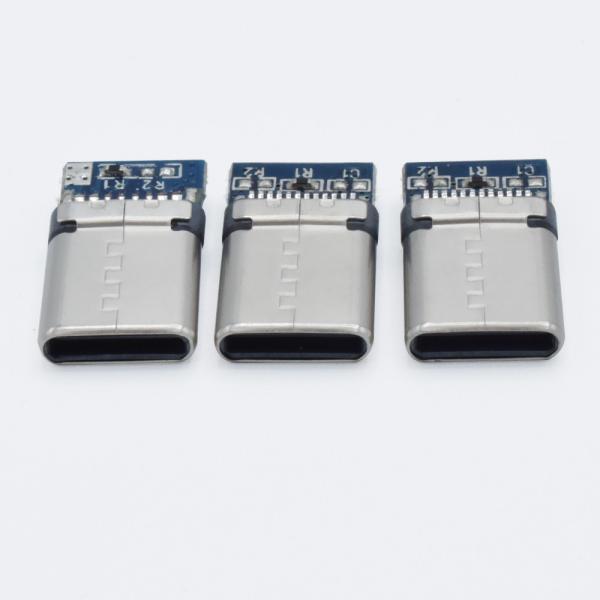Stamping USB Type C Male Connector 2.0 Jack Wilding Cable For USB Cable