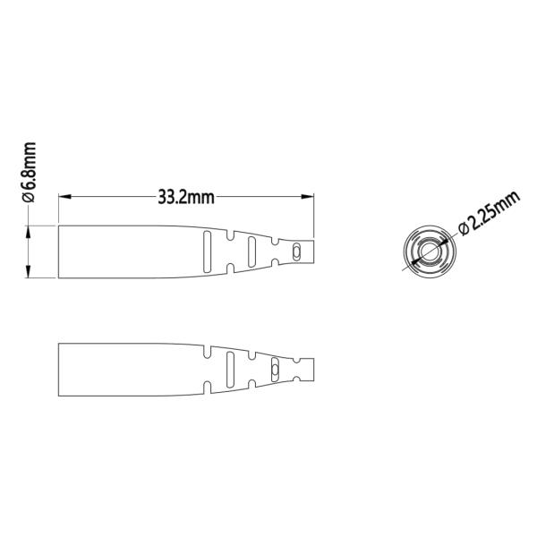 12 гибкий провод полярности b Aqua кабеля мультимодных 50/125 3.0mm LSZH хобота ядра MPO