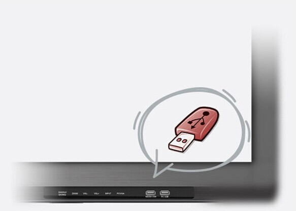 Elegant appearance , Interactive LED Touch Screen with 1080P HDMI