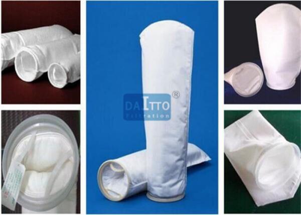 Non Woven PP Liquid Filter Bags Woderful Precision For Water Filtration