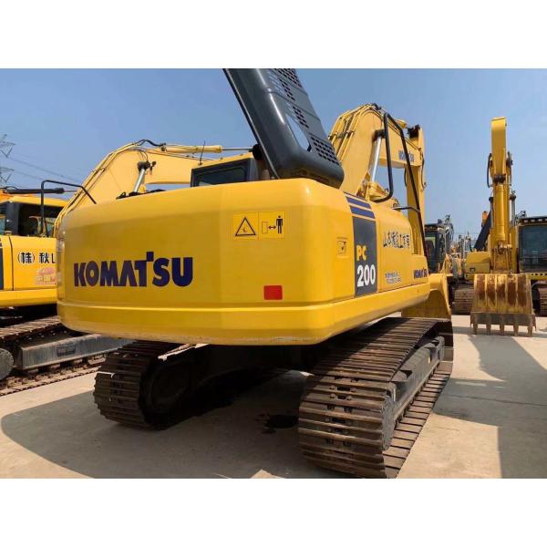 Fácil de operar Excavadora usada Komatsu PC200-7 Excavadora original japonesa de 20 toneladas
