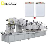Linha de produção automática completa de 3 fases para recipientes de lata de ferro de lata quadrada de 18L
