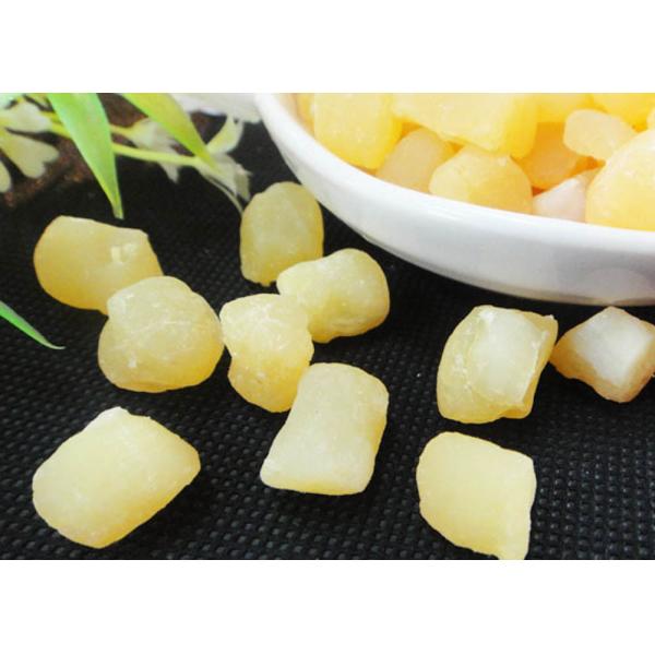 Le jaune blanc a séché le feston sec frais de fruits de mer humidité de 16% - de 18%