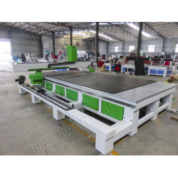 High Efficiency CNC Router Machine 2040 With 4th Rotary Axis For Cabinet Making