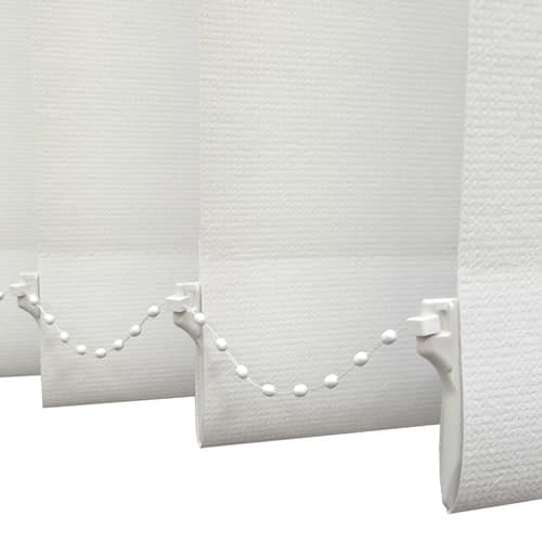 Luxury 89mm 127mm Window Vertical Blinds Manual Fabric Material