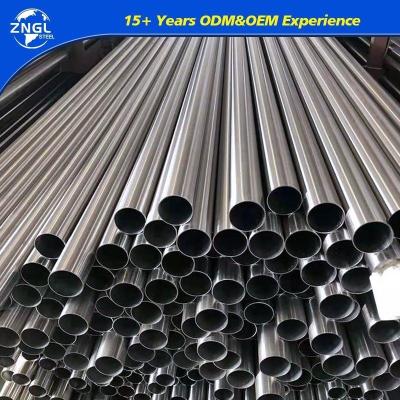 Tubes en acier inoxydable sans soudure rondes de 6 à 2500 mm pour échangeur de chaleur de chaudière