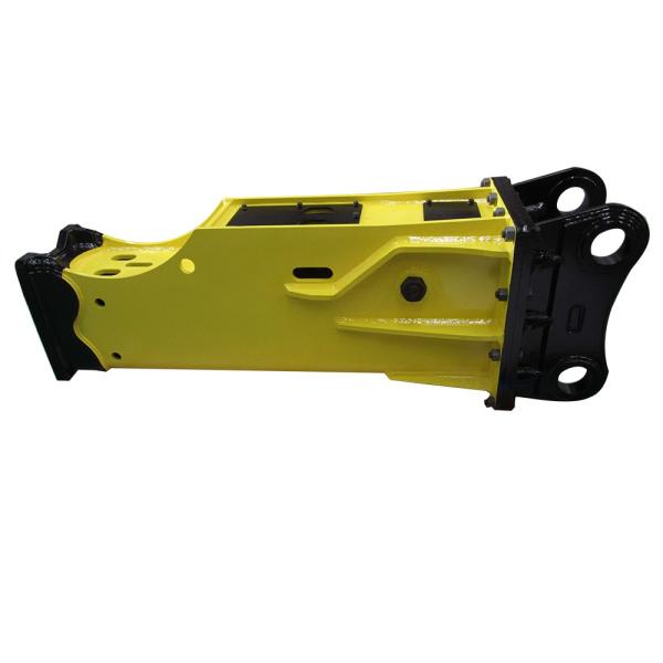 Caja de excavadora de perforación de roca Tipo de rompehielos hidráulicos Accesorio de martillo 68mm Chisel