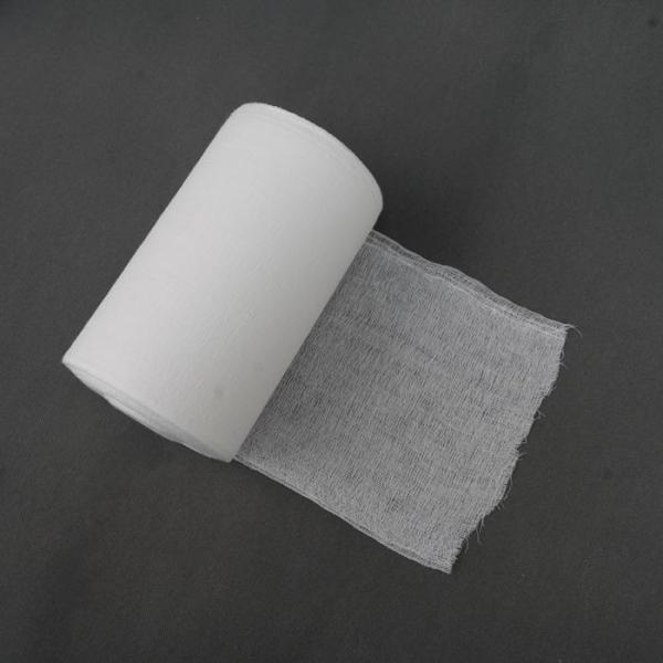 Jumbo Surgical Gauze Roll 100m 200m 800m 1000m Rolled Gauze 100% Cotton