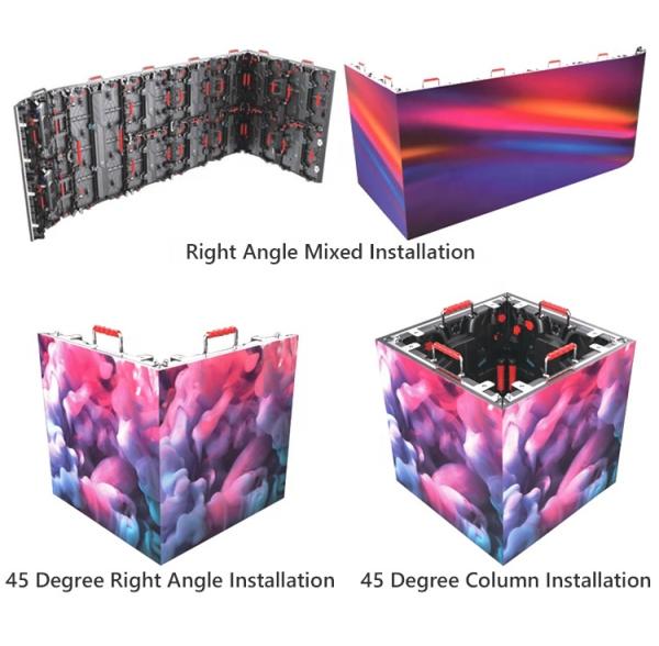 Factory Price P1.9/P2.5/P3.91 Stage Backdrop LED Screen Panel Outdoor Indoor HD Resolution Aluminum Cabinet OEM Support