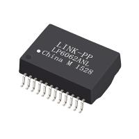Encabeçamento aberto do gigabit POE+ Lan Ethernet Magnetic Transformers 1CT SMD 1500Vrms do HF de VP6014RZ