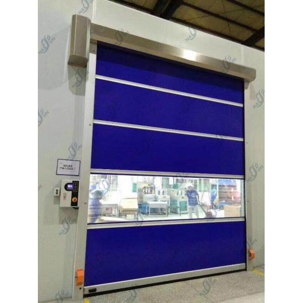 fireproof Industrial High Speed Door Automatic PVC Rapid Roller Shutter Doors