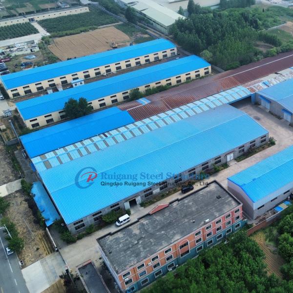 Customized Prefabricated Light Steel Frame Warehouse Building With Sandwich Panel