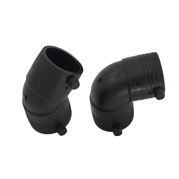 Hdpe Pipe Fittings Good Quality Electric Smelting Fittings 45 90 Degree Elbow