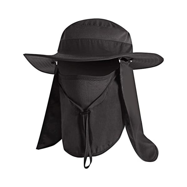 Chapéu grande exterior da cubeta da pesca da fotografia da proteção solar para caminhar o alpinismo