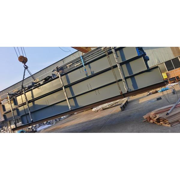 Almacén prefabricado con estructura de acero resistente al fuego, diseño de espacio flexible