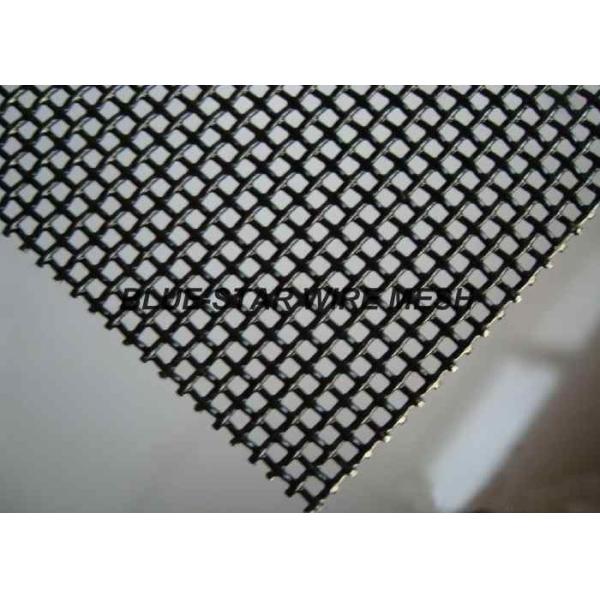 Durable Stainless Steel Woven Wire Mesh Security Window Screen 10 / 11 / 12 / 14 / 16  Mesh
