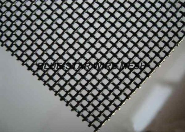 Durable Stainless Steel Woven Wire Mesh Security Window Screen 10 / 11 / 12 / 14 / 16  Mesh