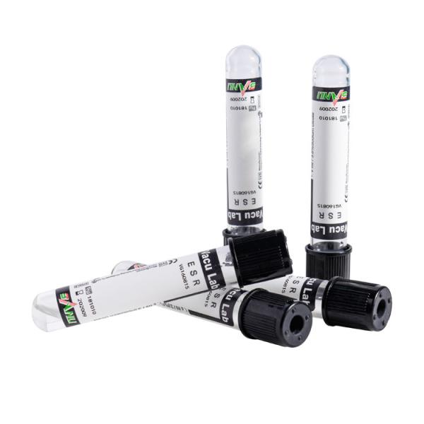 ESR Disposable Vacuum Blood Tube CE ISO Approved