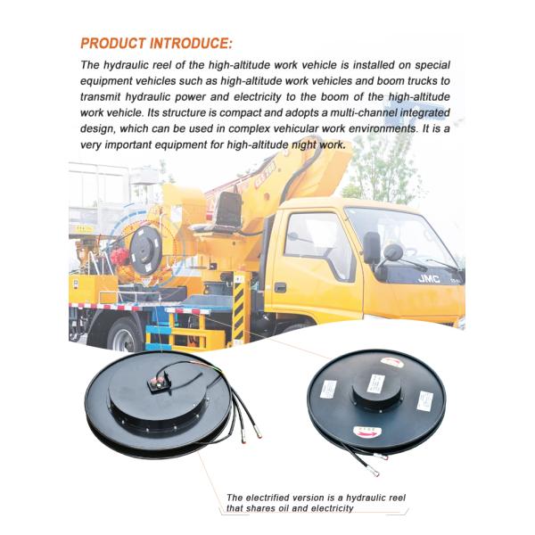 Aerial Work Truck Must-Have Hydraulic Reel with Automatic Retracting Sale 220v Working Voltage