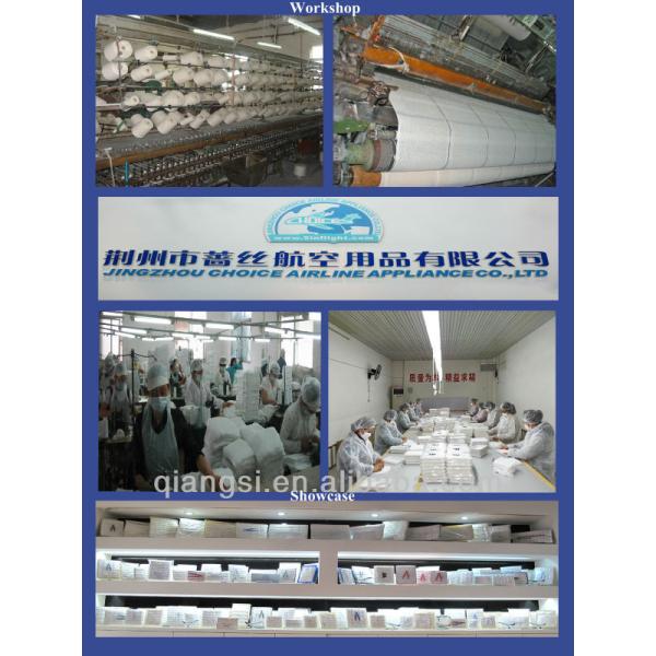 Освежая полотенца хлопка отбеливателя устранимые холодные для авиакомпании