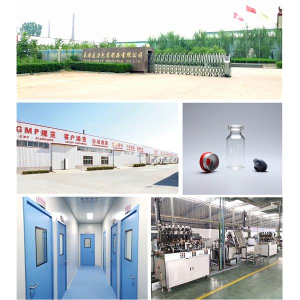 пробирка стеклянной бутылки ясности 3ml фармацевтическая противовирусная вакционная с сальто с крышки