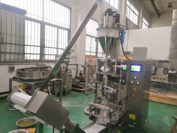 Automatic Spice Powder Pouch Packing Machine With Auger Filler 4.8 Ton/Day