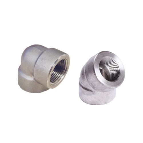 Threaded Duplex Steel Pipe Fittings UNS S31803 S32750 S32760 Forged Fittings