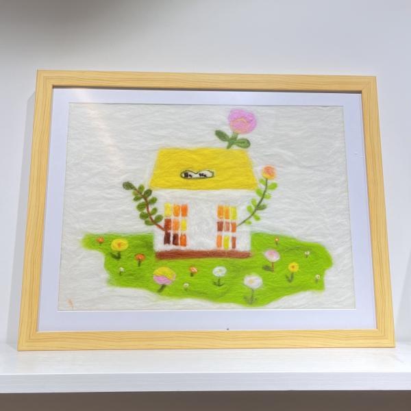 Sete Artesanato Casa Decoração Pintura Punch Needle DIY Kit Para Iniciantes