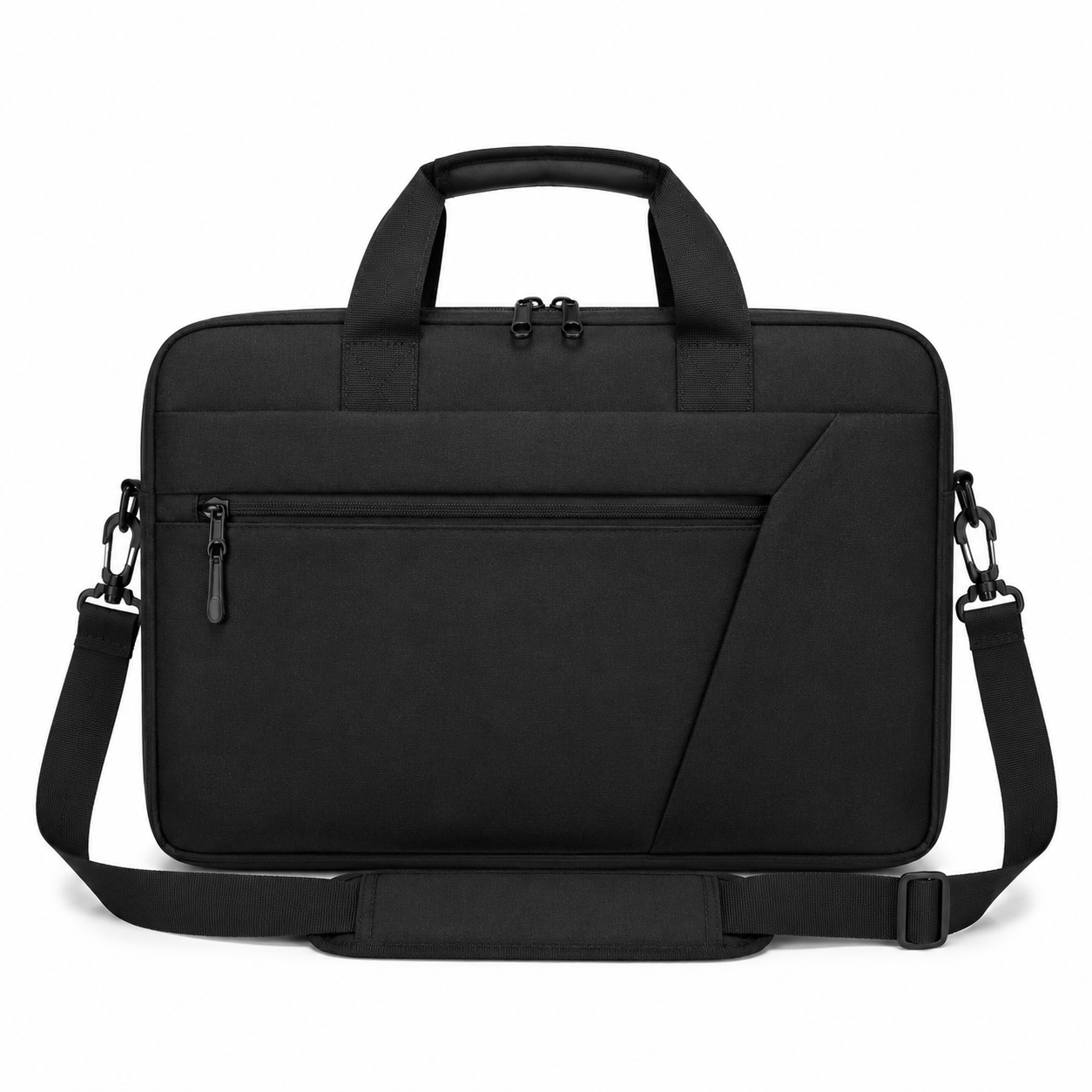 Water Resistant Laptop Bag With Padded Compartment And Multi Pocket Design For Business Travel, Office And Daily Commute