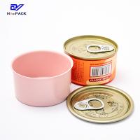 Carne de vaca de laranja em lata de lata redonda D65X34mm 50 gramas Embalagem de carne