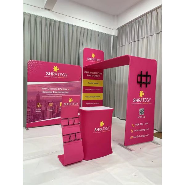 Contemporary 10x10 Trade Show Displays 10x10ft Expo Booth Display