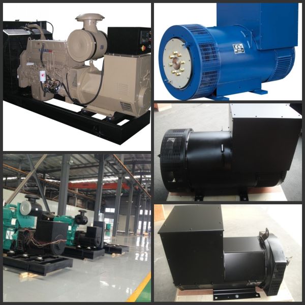 1200Kva-1250Kva Synchronous Brushless AC Alternator Three Phase H Insulation Class