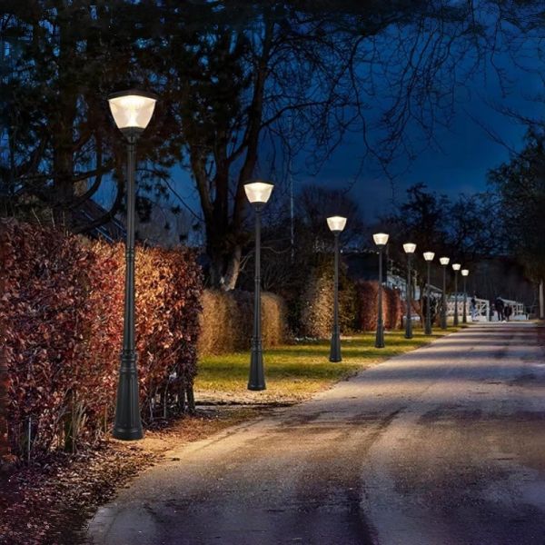 Color-Changing Solar Outdoor Lights Solar LED Garden Lights Waterproof for Backyard Lighting