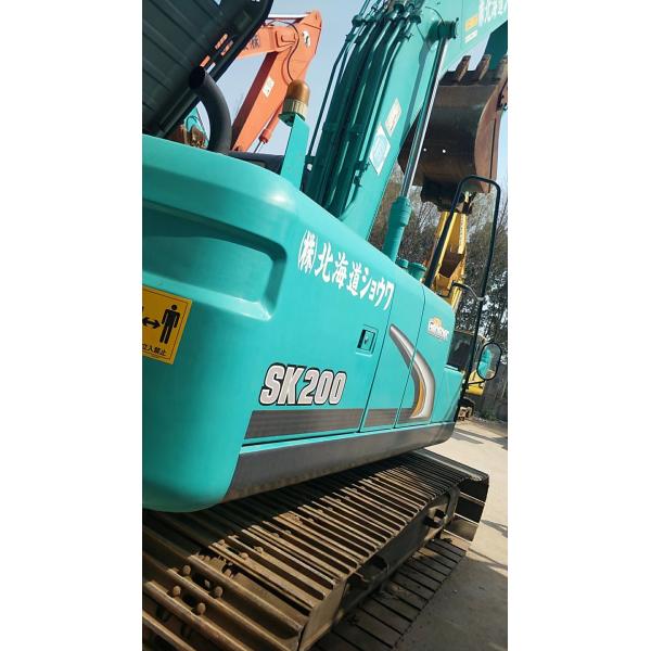 20 Ton Hydraulic Excavator Used Kobelco 200 Excavator For Road Construction
