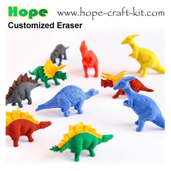 OEM ODM TPR PVC Erasers Kids Stationery supplies 3D Animal, Food, Plant, Vegetables, Fruits  disassembled and assembl