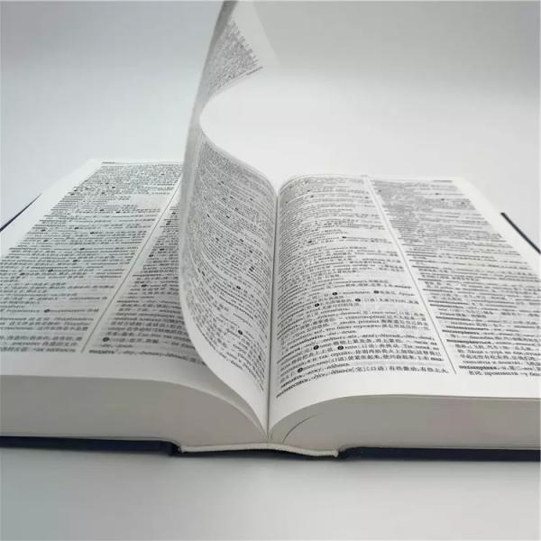 Chinese Russian Printable English Dictionary 300g Art Paper Cover