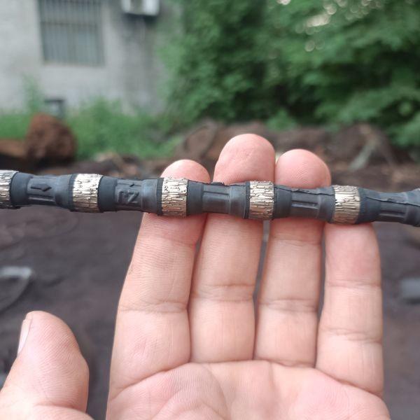 Serra de fio de diamante eletroplata utilizada para cortar aço, ferro