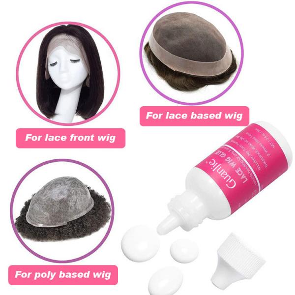 Private Label Waterproof Extreme Hold Invisible Hair Wig Glue For Lace Wig Adhesive