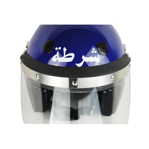 Шлемы репрессивных сил полиции с протектором ПВК Чин, военной синью военно-морского флота шлема бунта